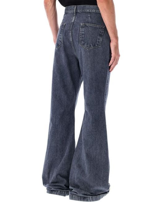 Rick Owens Blue Bolan Bootcut for men