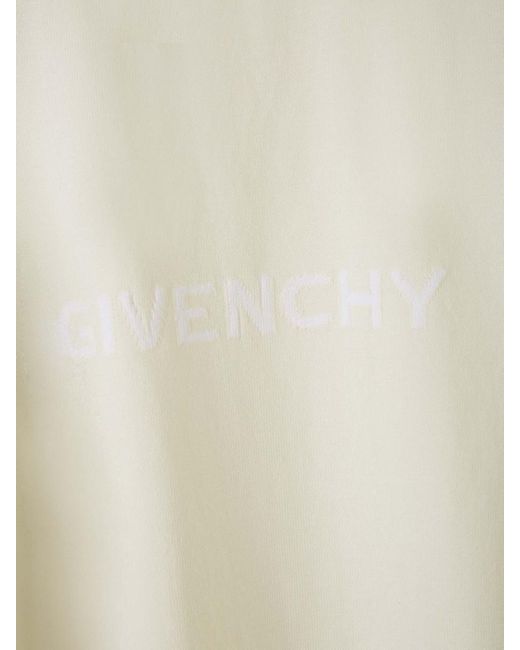 Givenchy White Logo Knit Sweater for men