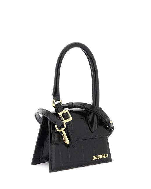 Jacquemus Black Le Chiquito Moyen Boucle Bag