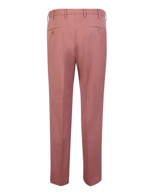 Incotex Red Trousers for men