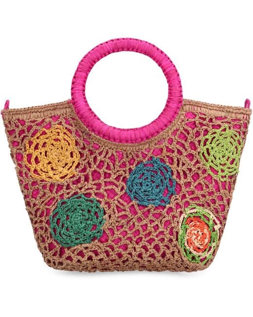 MADE FOR A WOMAN Pink Daddy Fleurs S Handbag