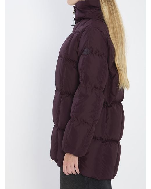 Moncler Purple Darbon Puffer Jacket