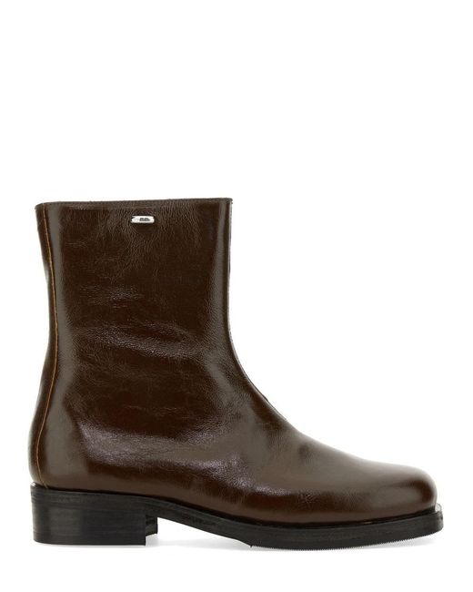Our Legacy Brown Stivale "camion" for men