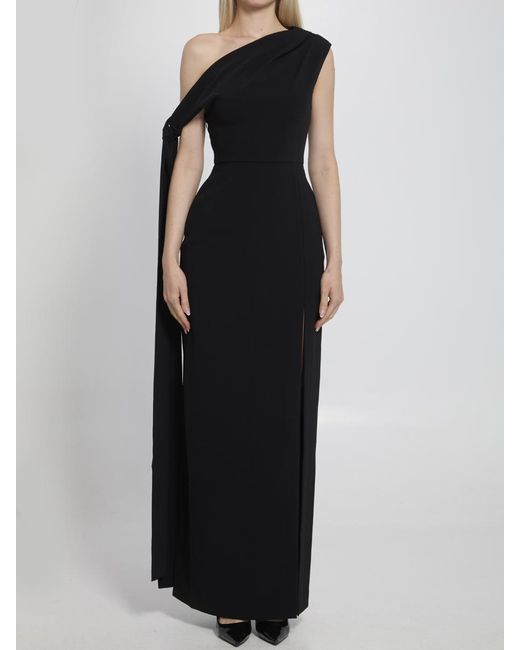 Solace London Black Irina Maxi Dress