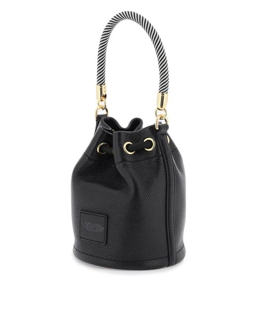 Marc Jacobs Black 'the Leather Mini Bucket Bag'