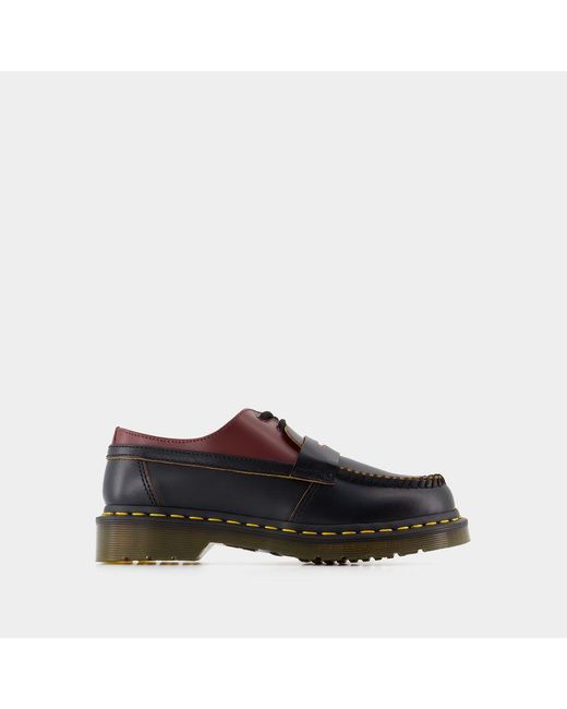 MM6 by Maison Martin Margiela Black 1461/Penton Mash Up Loafers