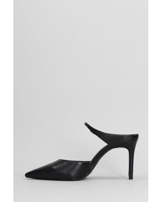 SCHUTZ SHOES Black Laura Mule Slipper-Mule
