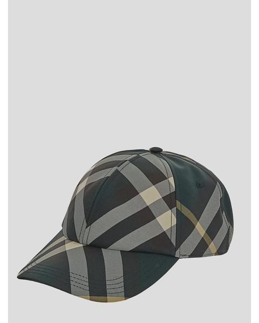 Burberry Gray Hats for men