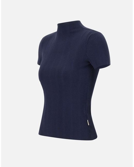 REMAIN Birger Christensen Blue Remain T-Shirts And Polos