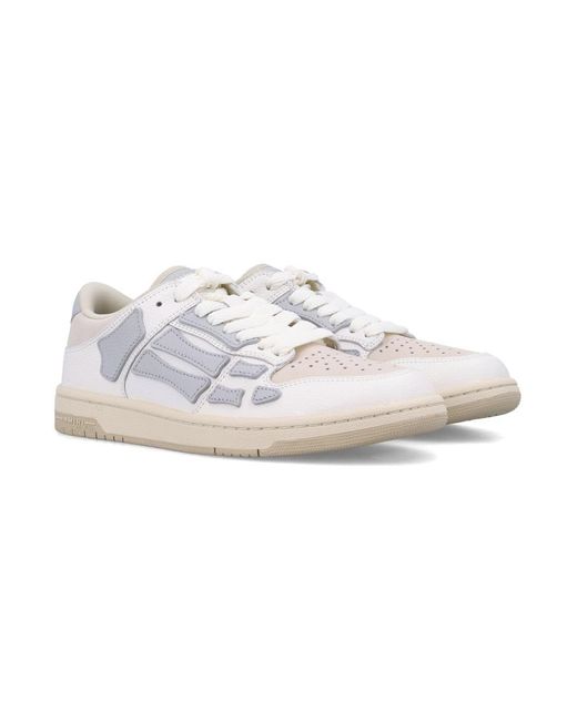 Amiri White Skel Top Low for men