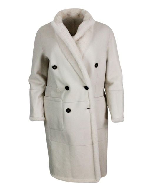 Brunello Cucinelli White Coats