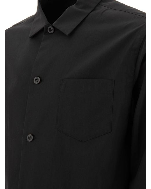 Sacai Black Shirt With Pocket for men