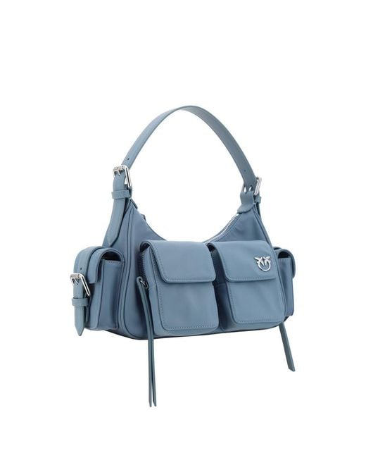 Pinko Blue Shoulder Bags