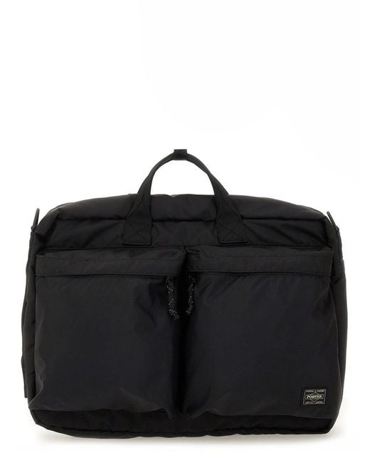 Porter-Yoshida and Co Black Briefcase "Force 3Way" for men
