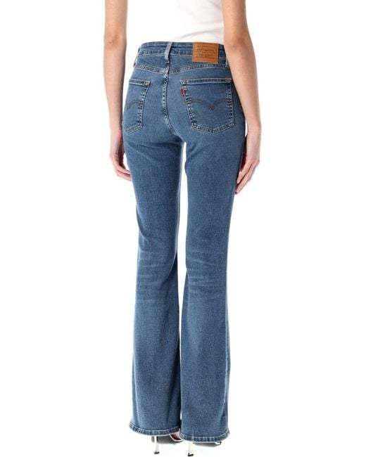 Levi's Blue 726 High Rise Flare Jeans