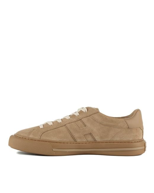 Hogan Brown H691 Sneakers for men