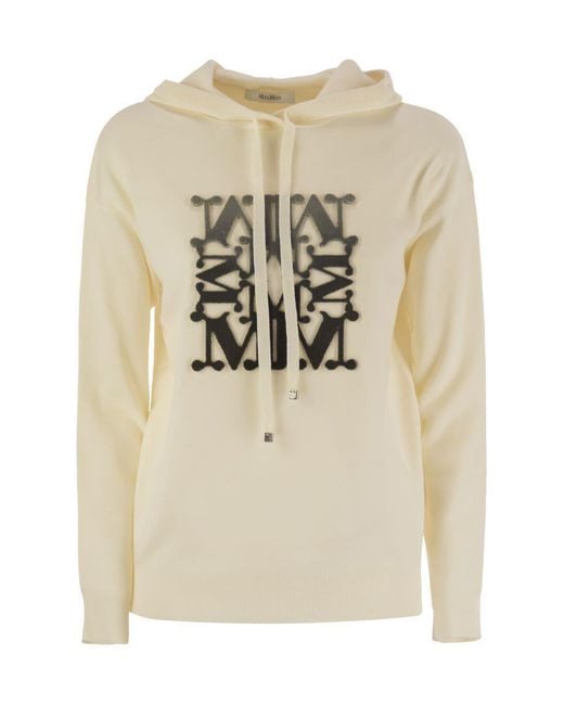 Max Mara Natural Taddeo - Sweatshirt In Wool Yarn