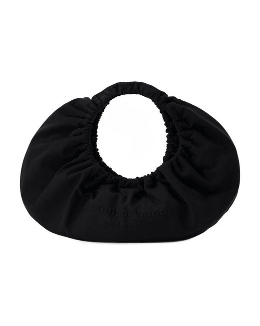 Alexander Wang Black Crescent Medium Shoulder Bag