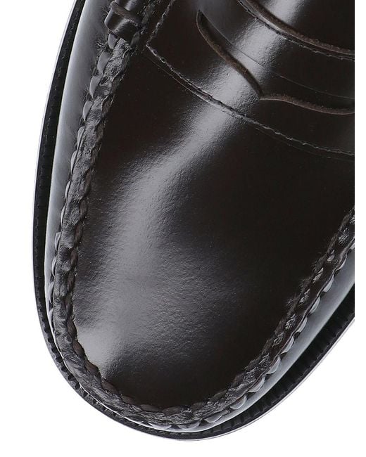 Sebago Black Flat Shoes for men