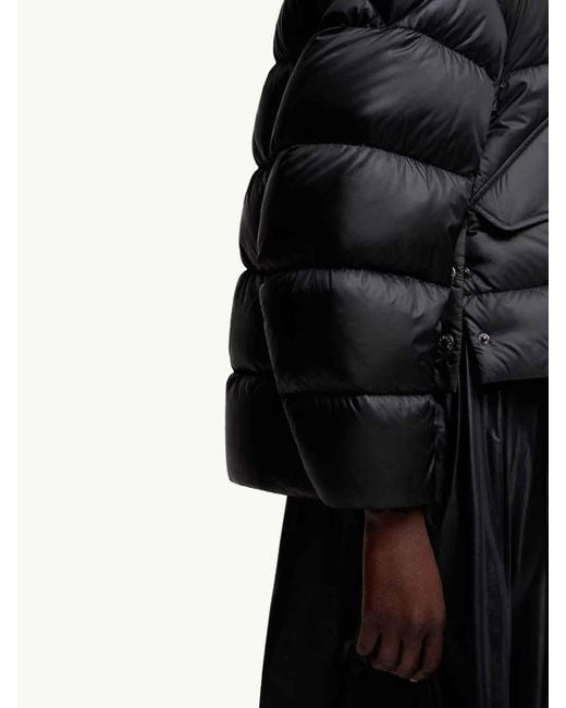 Moncler Genius Black Short Down Jacket Blas