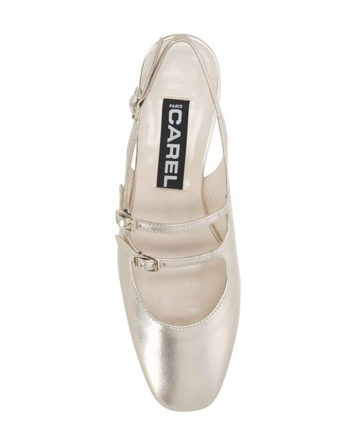 CAREL PARIS White Carel Flat Shoes