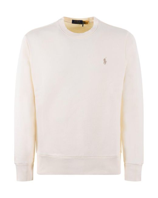 Polo Ralph Lauren White Sweatshirt for men