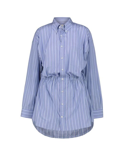 Maison Margiela Blue Tracksuit Shirt