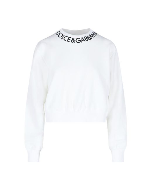 Dolce & Gabbana White Sweater