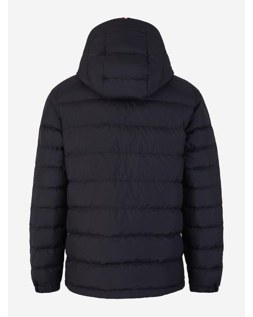 Moncler Blue Padded Hood Jacket for men
