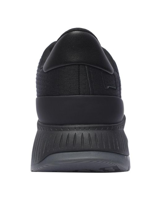 Boss Black Fabric Low-Top Sneakers for men