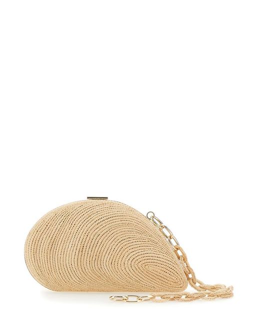 Jonathan Simkhai Natural 'Bridget' Shell-Shaped Clutch