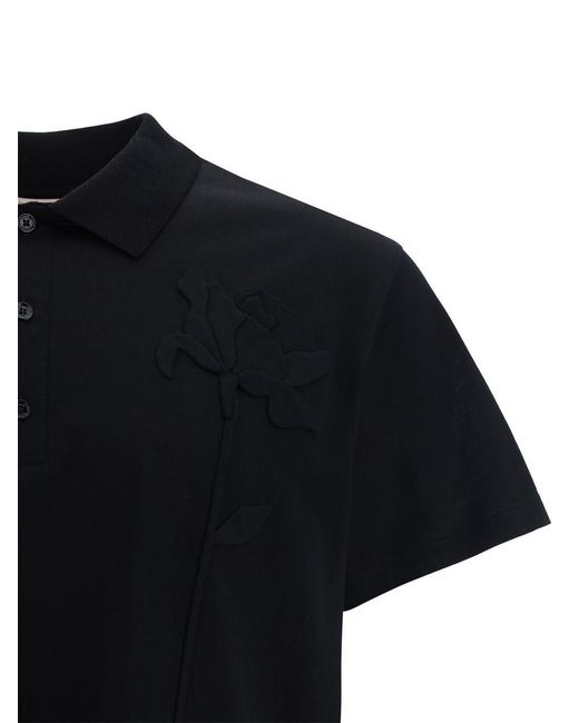 Valentino Black Polo Shirts for men