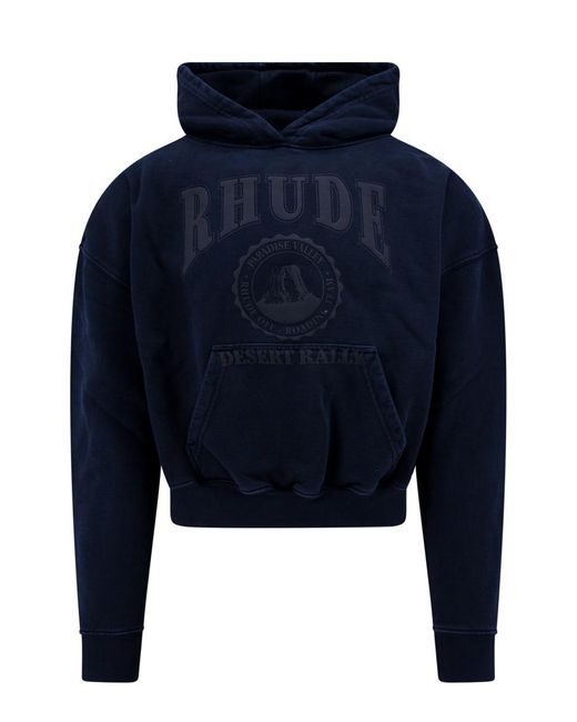 Rhude Blue Sweatshirt for men