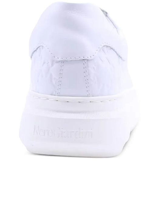 Nero Giardini White Skipper Shoes