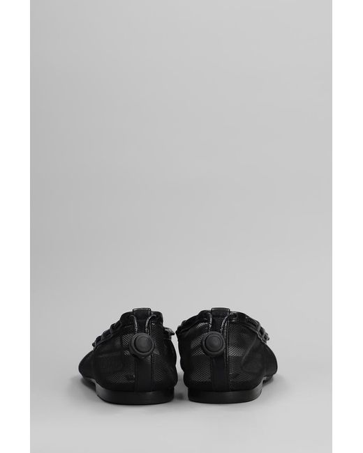 Alohas Gray Gill Mesh Ballet Flats