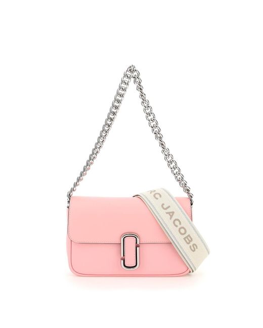 Marc Jacobs Leather 'the J Marc Shoulder Bag' in Pink Lyst Australia