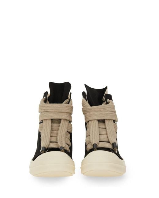Rick Owens Black Jumbolace Sneaks" Sneakers for men
