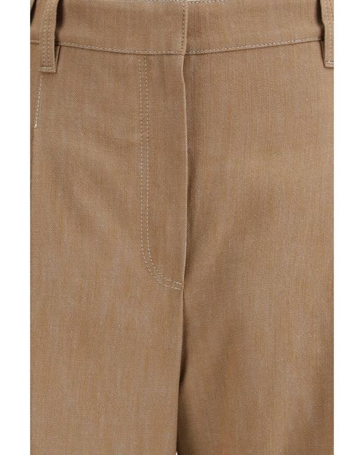 Brunello Cucinelli Natural Jeans