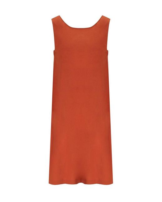 【関税&送料込み】Max Mara Campale Brick Red Dress Max Mara Campale Brick Dress in Red | Lyst