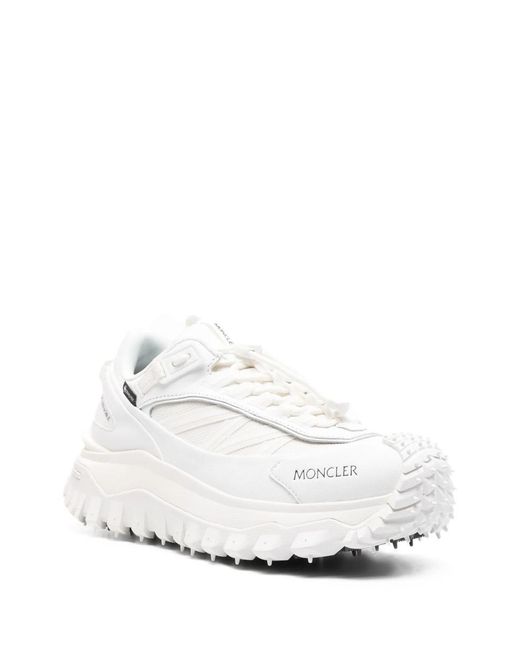 Moncler White Trailgrip Gtx Shoes