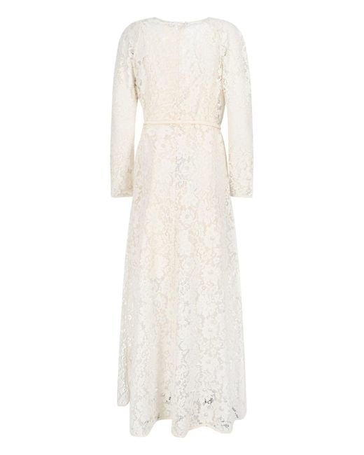 Zimmermann White Maxi Lace Dress