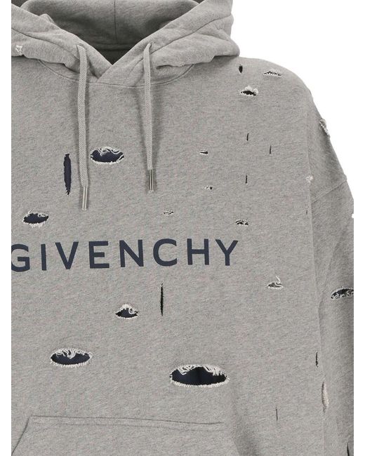 Givenchy Gray Sweaters for men