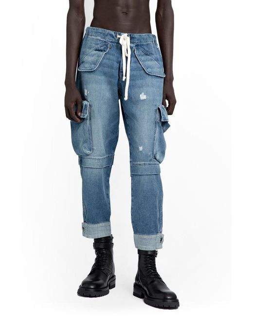 Greg Lauren Blue Jeans for men