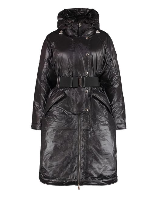 Moncler Genius Black 2 1952 - Marie Zip And Snap Button Fastening Down Jacket