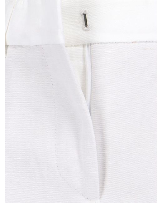 Incotex White Trousers