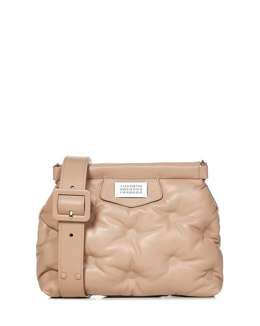 Maison Margiela Natural Glam Slam Classique Small Shoulder Bag