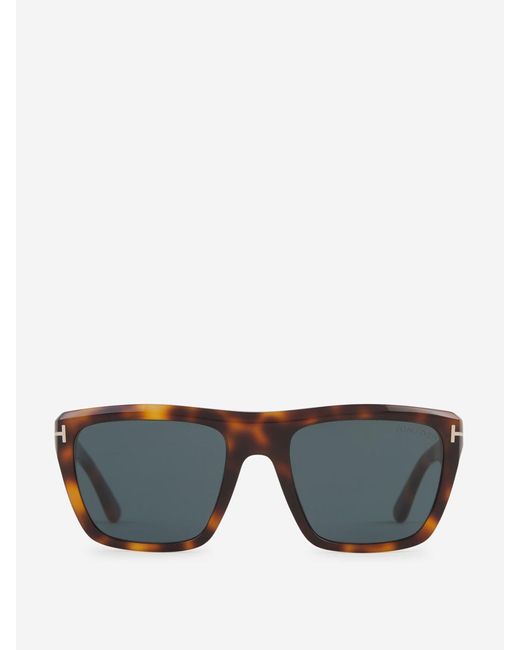 Tom Ford Gray Alberto Rectangular Sunglasses for men
