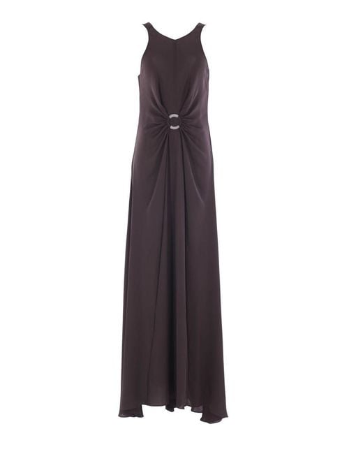 Giorgio Armani Purple Dresses