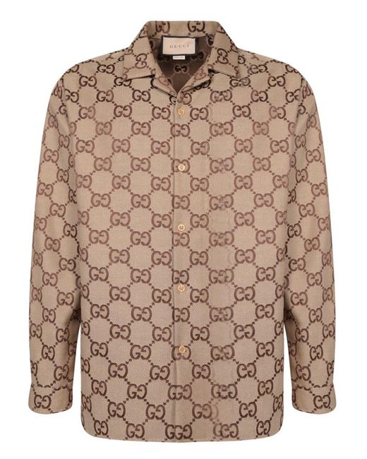 Gucci Brown Shirts for men