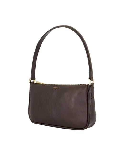 Anine Bing Black Mini Elly Shoulder Bag